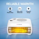 Longway Magma Fan Room Heater | 2 Heat Modes (1000W/2000W) | ISI Approved | Advanced Overheat Protection | PTC Ceramic Element | 1-Year Replacement Warranty | White - Image 3