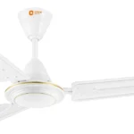 Orient Electric Ujala Air | Rust Resistant | Heavy Motor | BEE-1 Star Rated | Superior Air Flow with 2 Year Warranty Energy Saving 1200 mm Ceiling Fan (1 Star | White | Pack of 1)