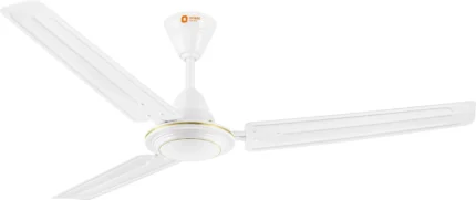 Orient Electric Ujala Air | Rust Resistant | Heavy Motor | BEE-1 Star Rated | Superior Air Flow with 2 Year Warranty Energy Saving 1200 mm Ceiling Fan (1 Star | White | Pack of 1)