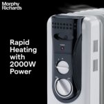Morphy Richards OFR Room Heater, 09 Fin 2000 Watts Oil Filled Room Heater , ISI Approved (OFR 9 Grey) - Image 3