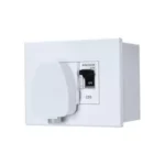 Anchor by Panasonic 20 Amp Modular AC Box with Single Pole MCB enclosure and Heavy Duty ISI 3 Pin Plug Top (White, 98488)
