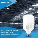 Bajaj Ivora HB HW LED Lamp 50W CDL B22 | Energy Efficient | Instant On | 4 Kv Surge Protection | LED Bulb For Home | White | 1 Year Warranty - Image 4