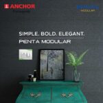 ANCHOR by Panasonic Penta Modular 2M 6 A Polycarbonate 2 In 1 Socket W/O Shutter, White, - Image 3