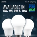 Havells  LED Bulb for Home & Office |B22 LED Bulb Base |Cool Day White Light (6500K) |4Kv Surge Protection |High Voltage Protection |Eco Friendly Energy Efficient | Pack of 1 - Image 4