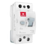Havells 30mA  Double Pole RCCB Circuit Breaker, AC Type, PVC Base, White, DHRACMDF030016